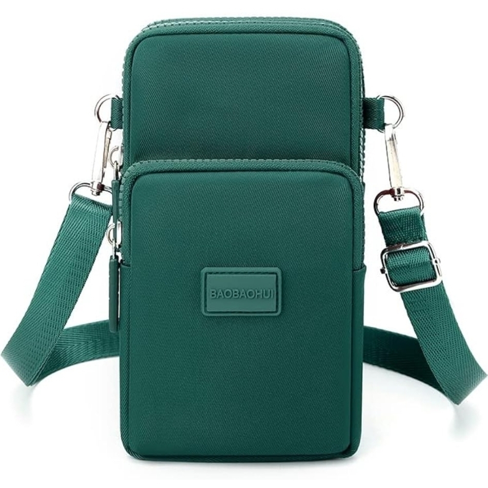 Crossbody Bag Cell Phone Sleeve Concert Venue Bag Adiustable Strap Arm Wrist NWT